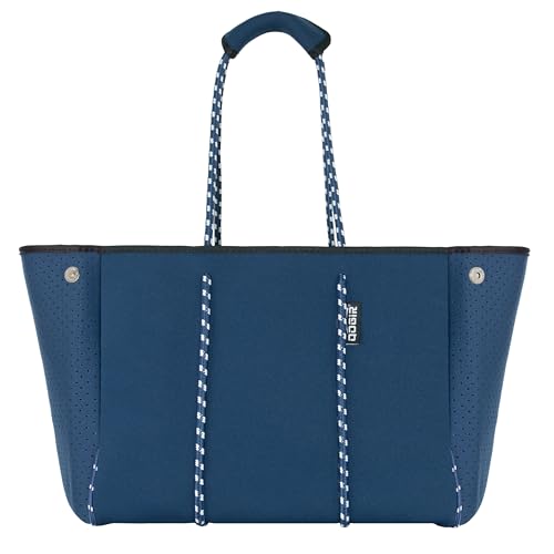 Neoprene Multipurpose Beach Bag Tote with Inner Zipper Pocket