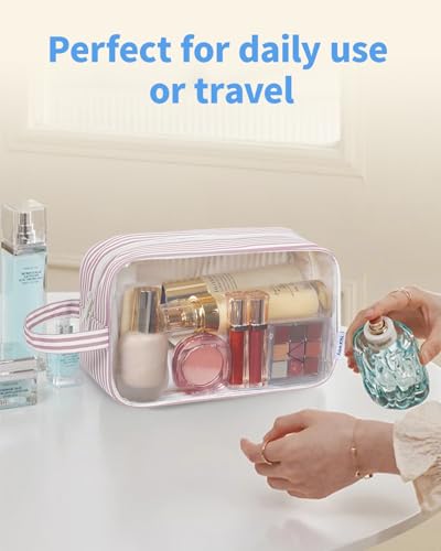 Clear Toiletry Bags for Traveling Women Men
