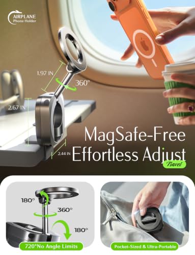 Airplane Travel Essentials for Flying Airplane Phone Holder for Desk