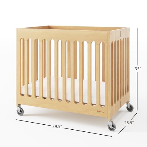 Boutique Folding Hotel Crib and Sheet Bundle