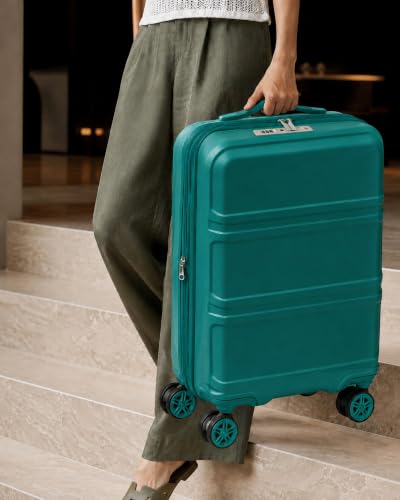 4 Piece Luggage Sets Expandable with Spinner Wheels TSA Lock (4 Count)
