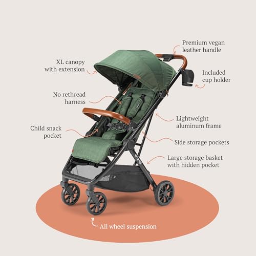Bēbee V2 Lightweight Baby Stroller (17 pound(s))