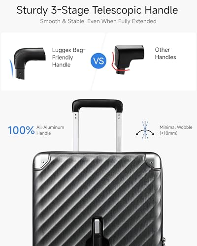 Expandable Trunk Checked Suitcase