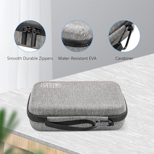 Hard Travel Electronic Organizer Case for MacBook Power Adapter Chargers Cables Power Bank Apple Magic Mouse Apple Pencil USB Flash Disk SD Card Small Portable Accessories Bag