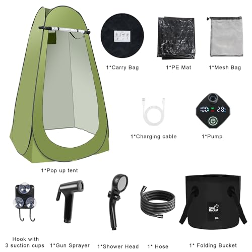 Pop Up Shower Tent for Camping