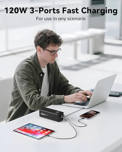 27000mAh 120W Fast Charging Power Bank