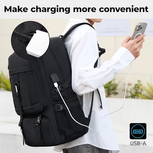 17.3 Inch gym backpack with shoe compartment
