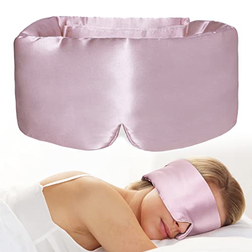 100% Natural Silk Eye Mask for Women Men