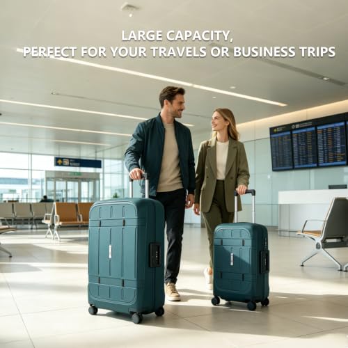 Zipperless Luggage Set 2 Pieces (2 Count)