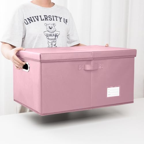 Collapsible Storage Box with Lid [3 (3 Count)