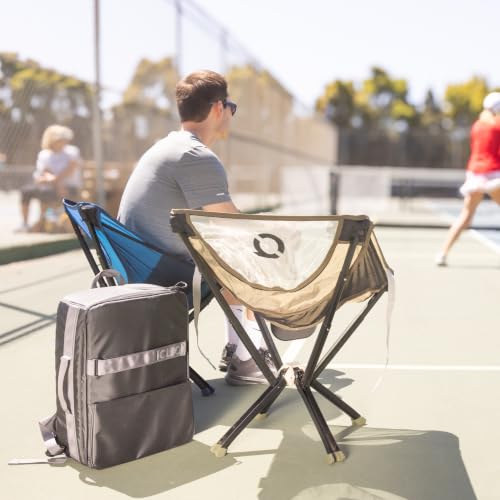 ClassiQ 2 Pack Camping Chairs with Free Carry Bag