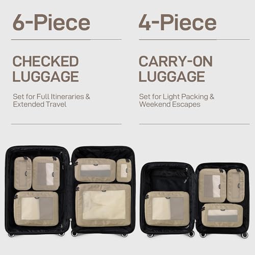 TripCozy Compression Packing Cubes