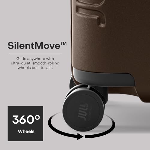 Checked Expandable Suitcase