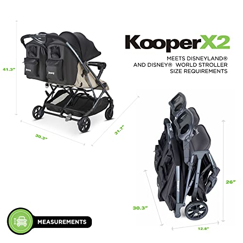 Kooper X2 Double Stroller (448 Ounce)