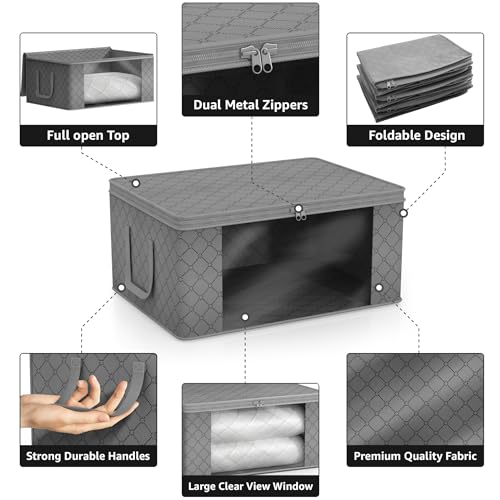 Medium Clothes Storage Bags (8 Count)