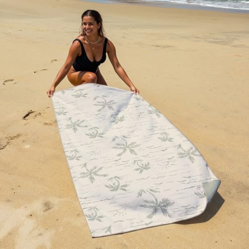 Microfiber Beach Towel for Adults with Bag
