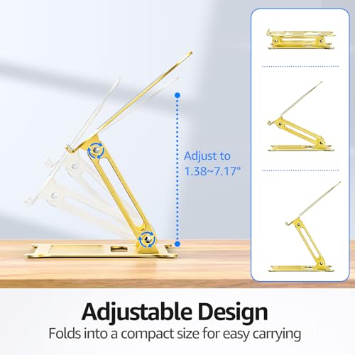 Adjustable Laptop Stand for Desk
