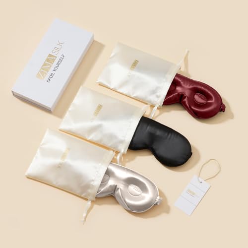 Adjustable 3D 22 Momme 100% Mulberry Silk Sleep Mask