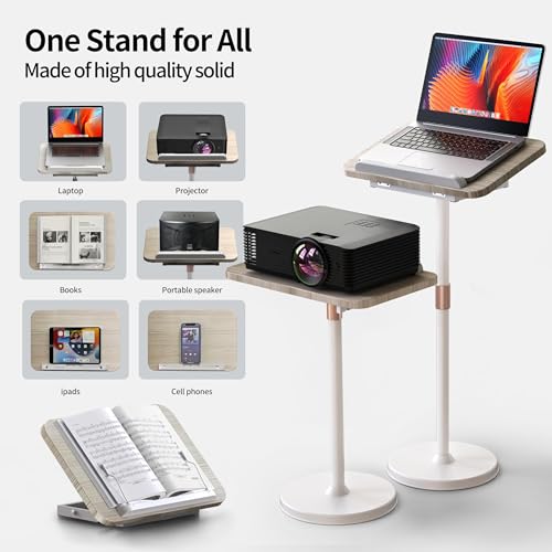 2 in 1 Portable Laptop Floor Stand & Laptop Stand for Desk