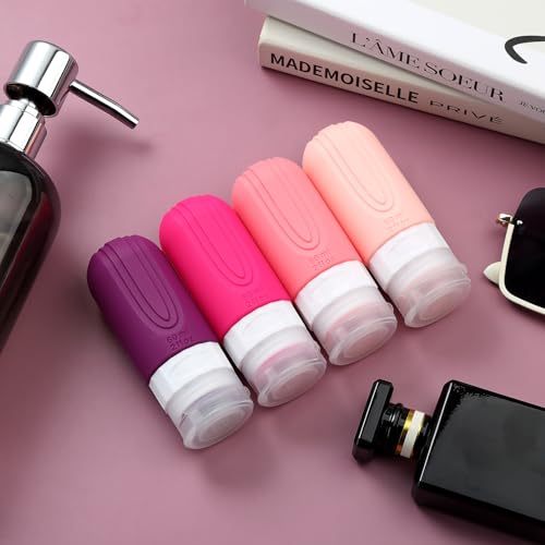 Travel Bottles for Toiletries (4 Count)