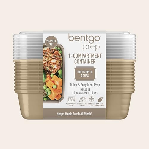 Prep Meal Prep Containers with Lids (10 Count)