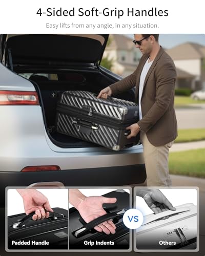 Expandable Trunk Checked Suitcase