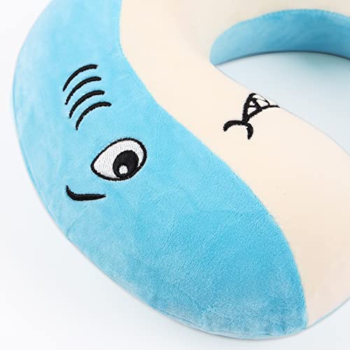 Cartoon Headrest & Neck Pillow for Kids Boys & Girls