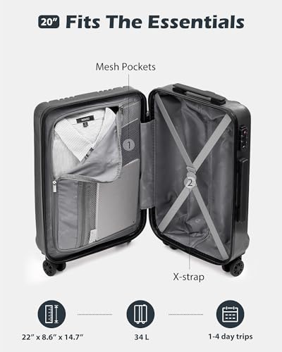 PC+ABS Hardshell Luggage