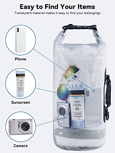 Dry Bag Waterproof Backpack with Phone Case