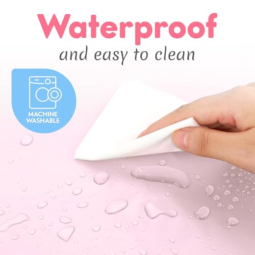 Portable Diaper Changing Pad with Wipes Pocket
