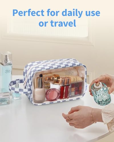 Clear Toiletry Bags for Traveling Women Men