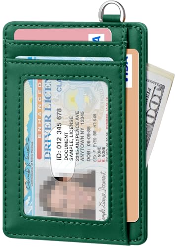 Slim Minimalist Wallet RFID Credit Card Holder for Men