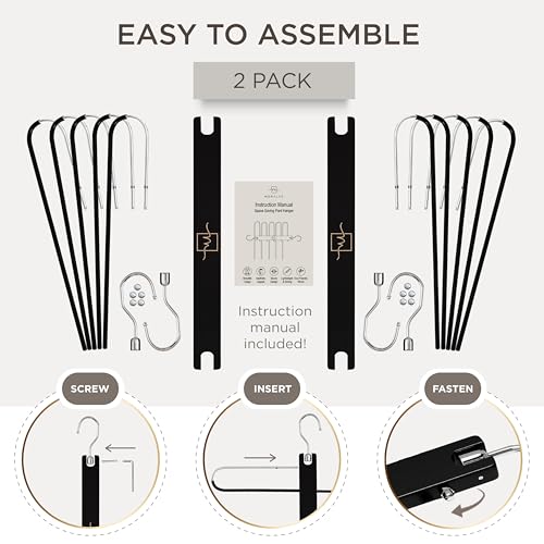Pants Hangers Space Saving (2 Count)