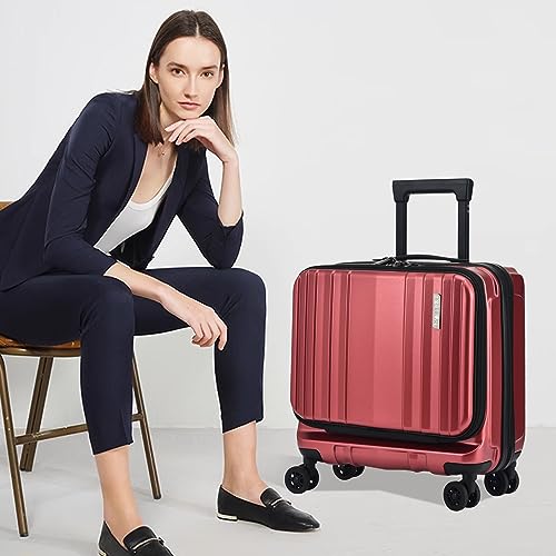 16" Carry on Luggage with 2 Laptop Compartments