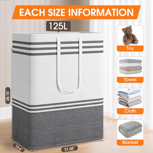 4 Pack Large Laundry Baskets (4 Count)