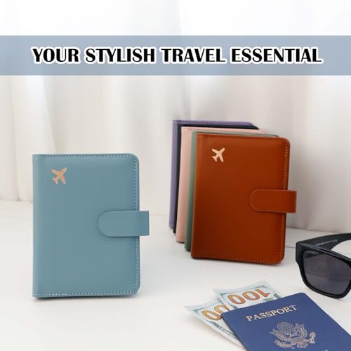 Premium Leather Passport Holder Covers Case