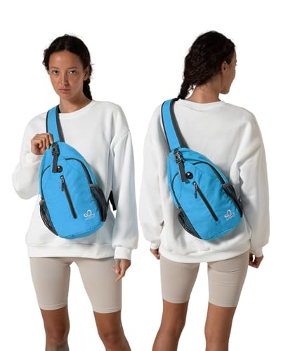 Crossbody Sling Backpack Sling Bag Travel Hiking Chest Bag Daypack
