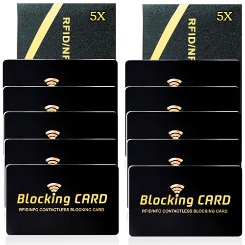 RFID Blocking Card 10 pack (10 Count)