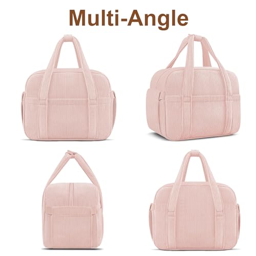 Corduroy Lunch Box Lunch Bag for Women Men