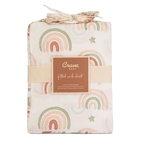 100% Cotton Breathable Fitted Baby and Toddler Sheet for Standard Mattress