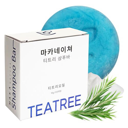 Maka Nature Tea Tree Clarifying Shampoo Bar (2.82 Ounce)