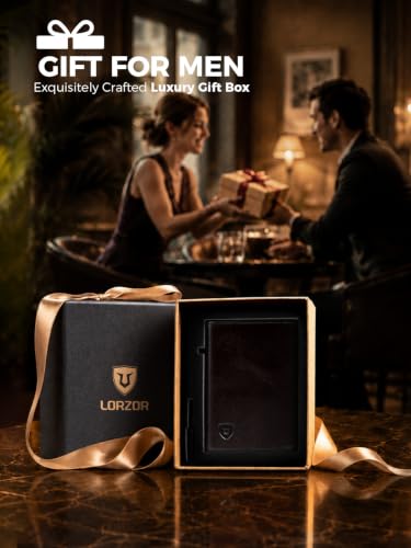 Minimalist Wallet for Men with Credit Card Holder
