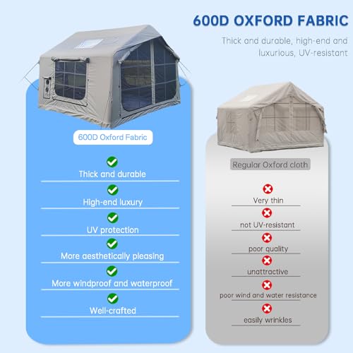 Large Luxury Inflatable Camping Tent