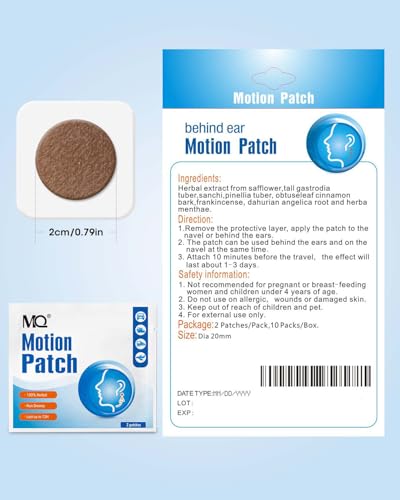 Motion Sickness Patch (50 Count)