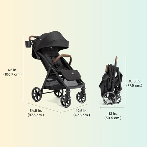 Baby Nutmeg Compact Lightweight Travel Stroller