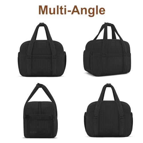 Corduroy Lunch Box Lunch Bag for Women Men