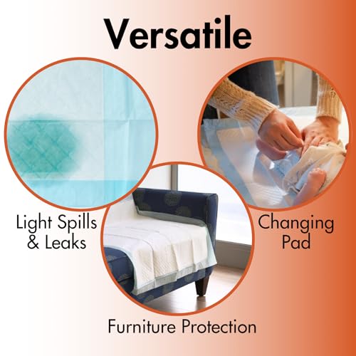 Disposable Underpads 30 x 30 in (10 Count)