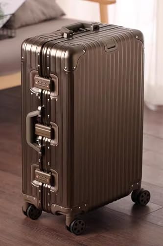 20 Inch All Aluminum Carry On Luggage with Wheels