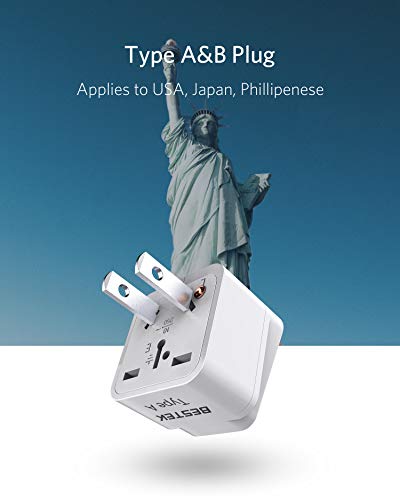 Japan Travel Plug Adapter (3 Count)