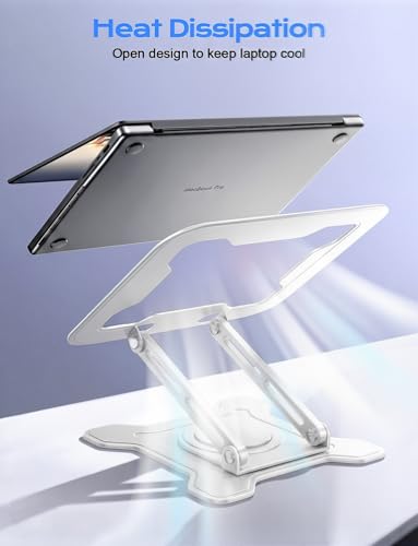 360° Rotating Laptop Stand for Desk